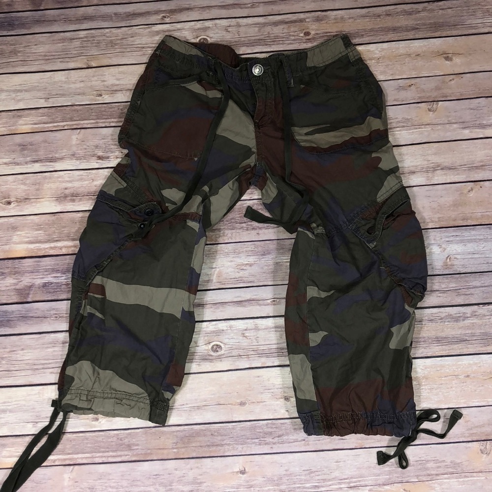 Capri Army Cargo Pants
